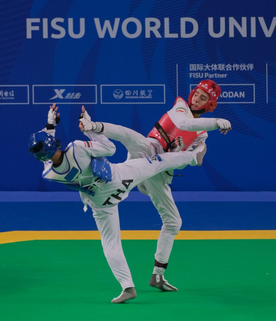 สไตล์การต่อสู้ของนักเทควันโดอิหร่าน จุดเด่นที่คู่แข่งรับมือยาก